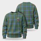 Ogilvie Hunting Ancient Tartan Crest Sweater