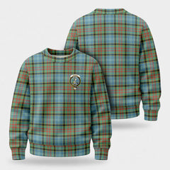 Paisley District Tartan Crest Sweater