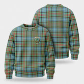 Porterfield Tartan Crest Sweater