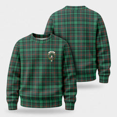 Ross Hunting Modern Tartan Crest Sweater
