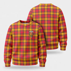 Scrymgeour Tartan Crest Sweater