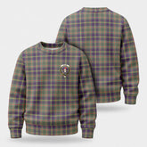 Taylor Weathered Tartan Crest Sweater