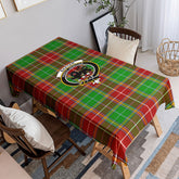 Baxter Modern Tartan Crest Tablecloth