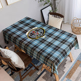Clark Ancient Tartan Crest Tablecloth