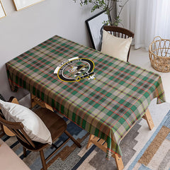 Craig Ancient Tartan Crest Tablecloth