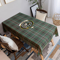 Craig Tartan Crest Tablecloth