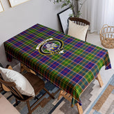 Dalrymple Tartan Crest Tablecloth