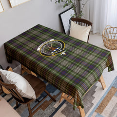 Davidson Tulloch Dress Tartan Crest Tablecloth