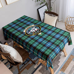 Galbraith Ancient Tartan Crest Tablecloth