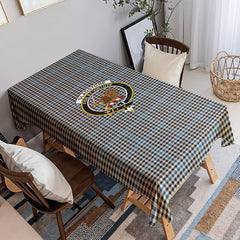 Gladstone Tartan Crest Tablecloth