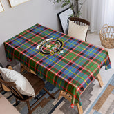 Glass Tartan Crest Tablecloth