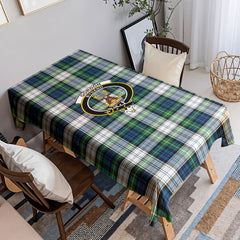 Gordon Dress Ancient Tartan Crest Tablecloth