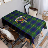 Johnston of Caskieben Tartan Crest Tablecloth