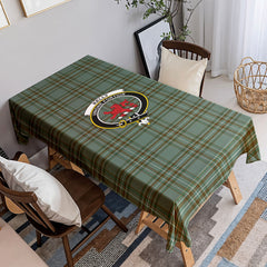 Kelly Dress Tartan Crest Tablecloth