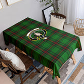 Logie Tartan Crest Tablecloth