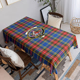 MacBeth Modern Tartan Crest Tablecloth