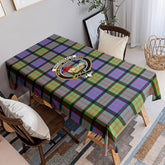 MacDonald Ancient Tartan Crest Tablecloth