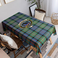 MacDonnell of Glengarry Ancient Tartan Crest Tablecloth