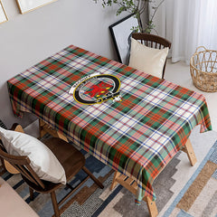 MacDuff Dress Ancient Tartan Crest Tablecloth