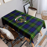 MacEwan Modern Tartan Crest Tablecloth
