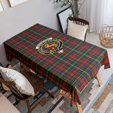 MacIntosh Hunting Modern Tartan Crest Tablecloth