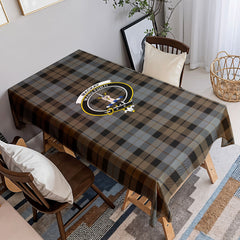 MacKay Weathered Tartan Crest Tablecloth