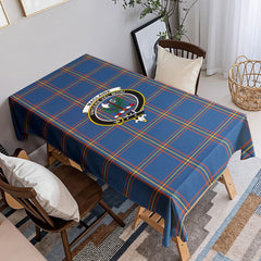 MacLaine of Loch Buie Hunting Ancient Tartan Crest Tablecloth