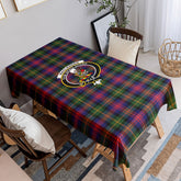 MacLennan Modern Tartan Crest Tablecloth