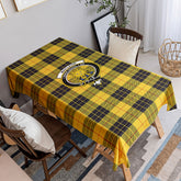 MacLeod of Lewis Ancient Tartan Crest Tablecloth