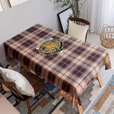 MacPherson Hunting Ancient Tartan Crest Tablecloth