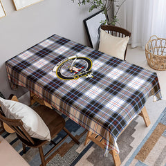 MacRae Dress Modern Tartan Crest Tablecloth