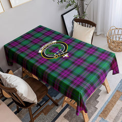 McArthur - Milton Tartan Crest Tablecloth