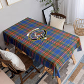 McBeth Ancient Tartan Crest Tablecloth