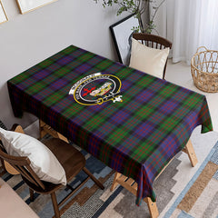 McDonald Tartan Crest Tablecloth