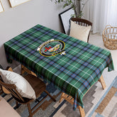 McDonald of the Isles Hunting Ancient Tartan Crest Tablecloth