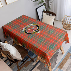 McDougall Ancient Tartan Crest Tablecloth