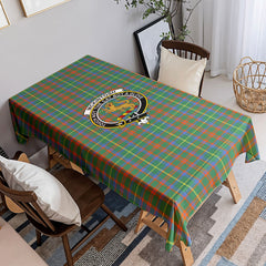 McKintosh Hunting Ancient Tartan Crest Tablecloth
