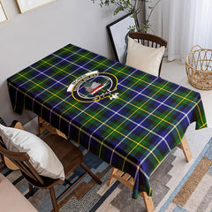 McNeil of Barra Modern Tartan Crest Tablecloth