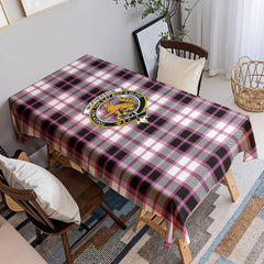McPherson Hunting Modern Tartan Crest Tablecloth
