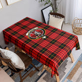 McQueen Modern Tartan Crest Tablecloth