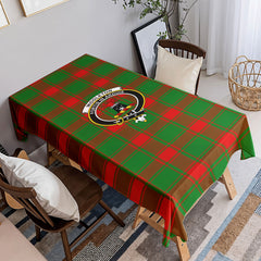 Middleton Modern Tartan Crest Tablecloth