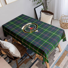 Orr Tartan Crest Tablecloth