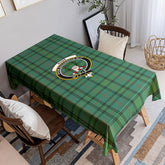 Ross Hunting Ancient Tartan Crest Tablecloth