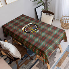 Scott Brown Ancient Tartan Crest Tablecloth