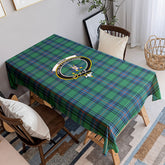 Shaw Ancient Tartan Crest Tablecloth