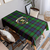 Stewart Old Modern Tartan Crest Tablecloth