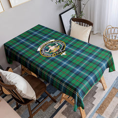 Urquhart Ancient Tartan Crest Tablecloth
