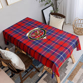 Wishart Dress Tartan Crest Tablecloth