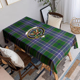 Wishart Hunting Tartan Crest Tablecloth