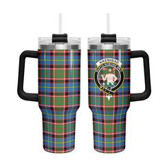 Aikenhead Tartan Crest 40 oz Insulated Tumbler with Handle